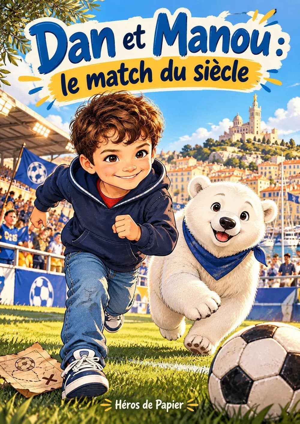 Couverture de « Dan et Manou : le match du siècle »