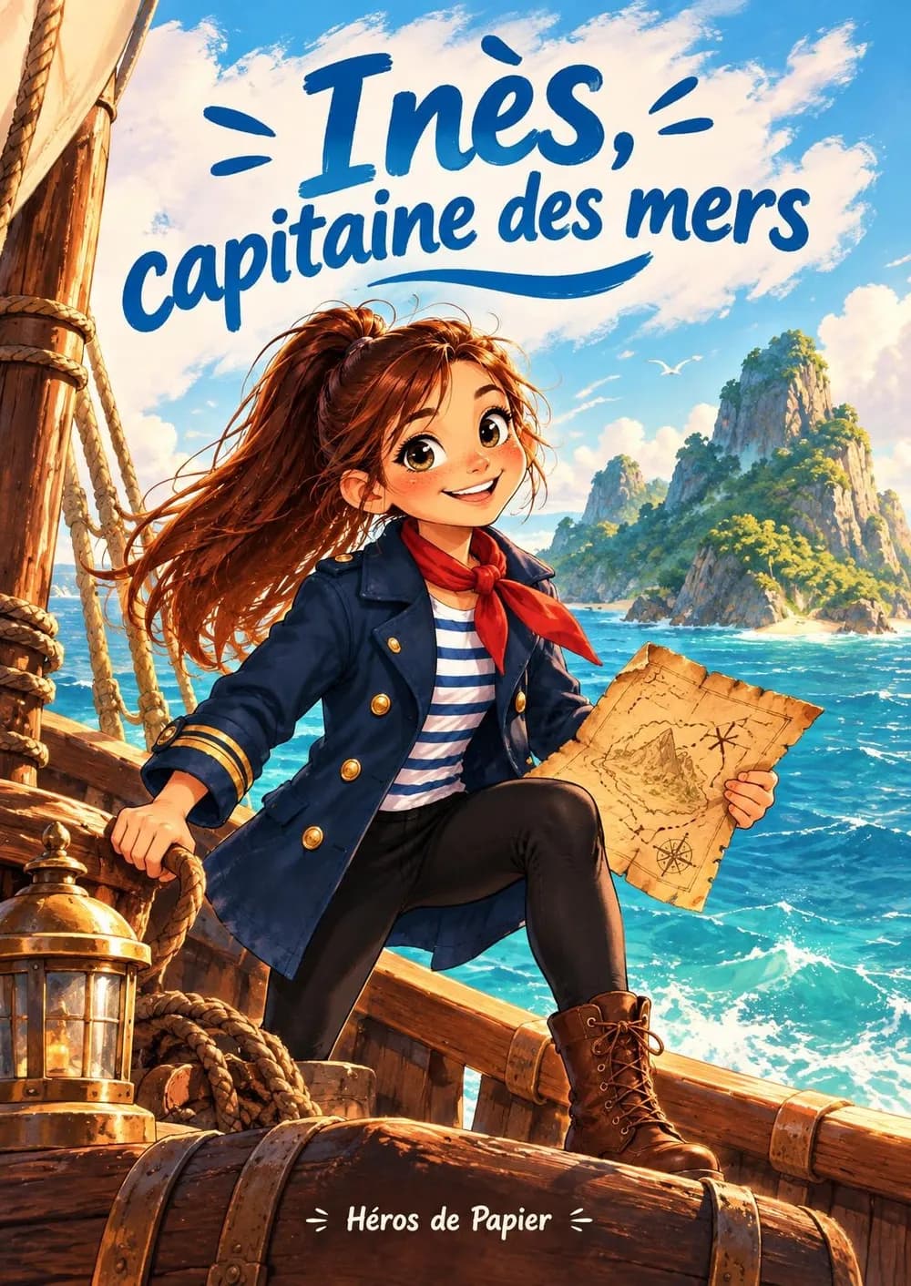 Couverture de « Inès, capitaine des mers »