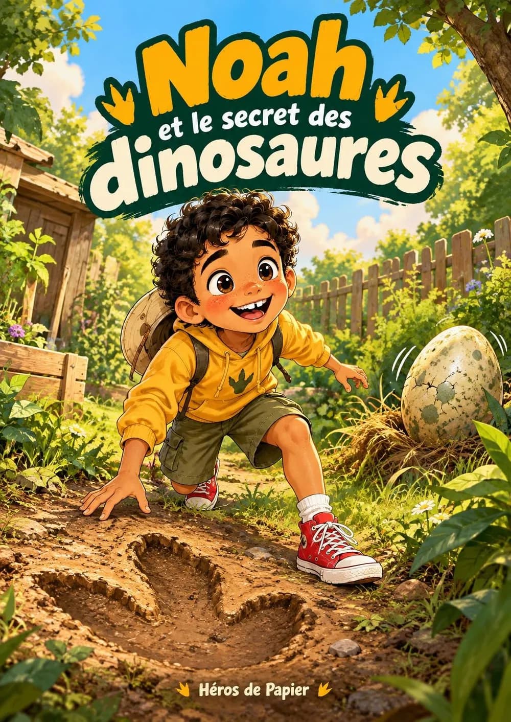 Couverture de « Noah et le secret des dinosaures »